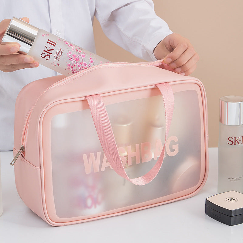 Korean Portable Large-Capacity Portable Travel Transparen