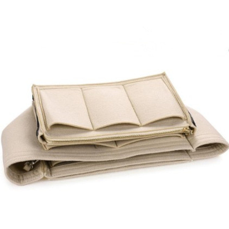 Multifunctional Felt Storage Bag Felt Bag Middle Bag Large Capacity Ladies Toiletry Bag