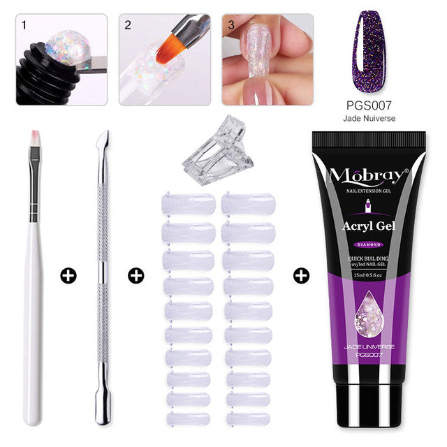 Fashion Minimalist Nail Art Set Gel Pro