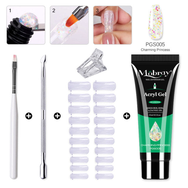 Fashion Minimalist Nail Art Set Gel Pro