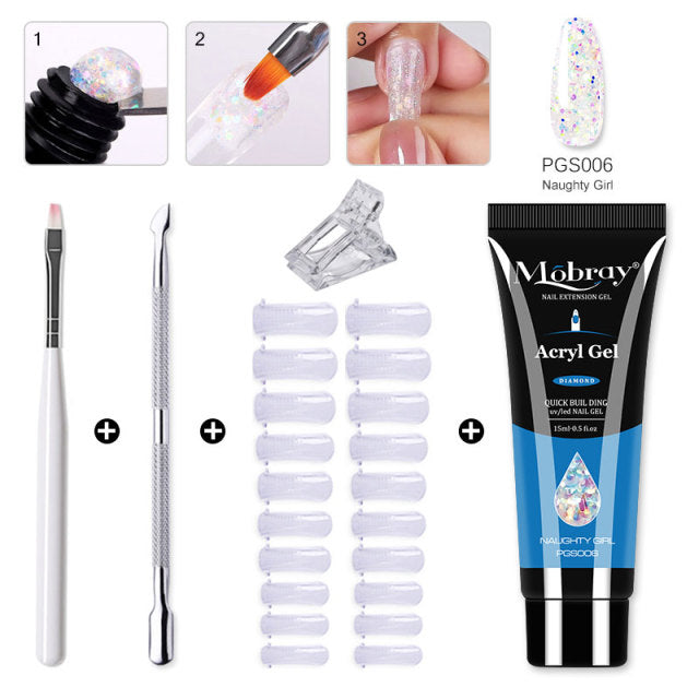 Fashion Minimalist Nail Art Set Gel Pro
