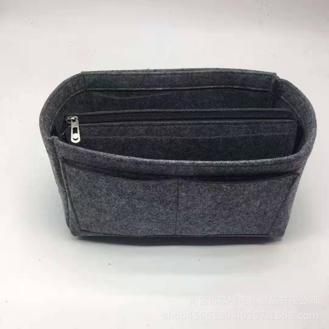 Multifunctional Felt Storage Bag Felt Bag Middle Bag Large Capacity Ladies Toiletry Bag