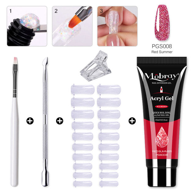 Fashion Minimalist Nail Art Set Gel Pro