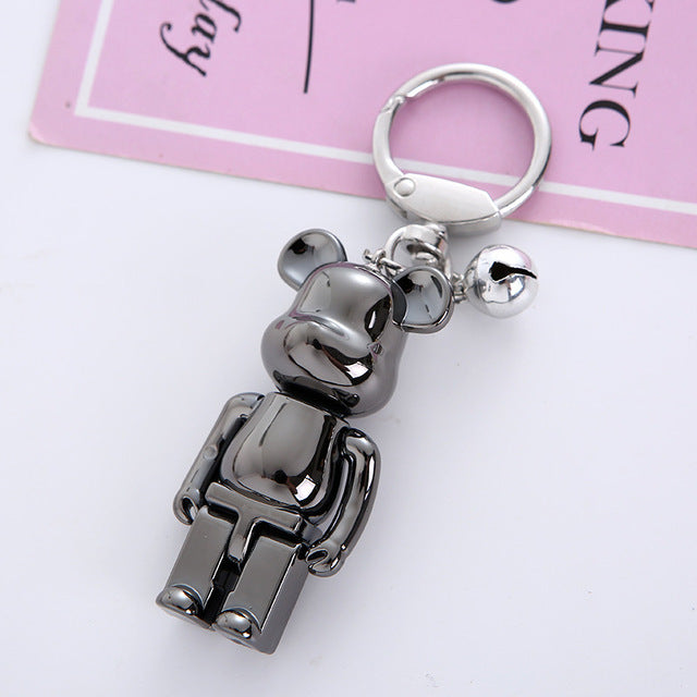 Mr Bear Colorful Keychain Couples Gift