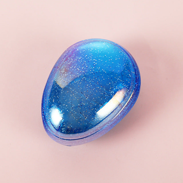 Mini Detangling Hair Brush Egg Round Shape