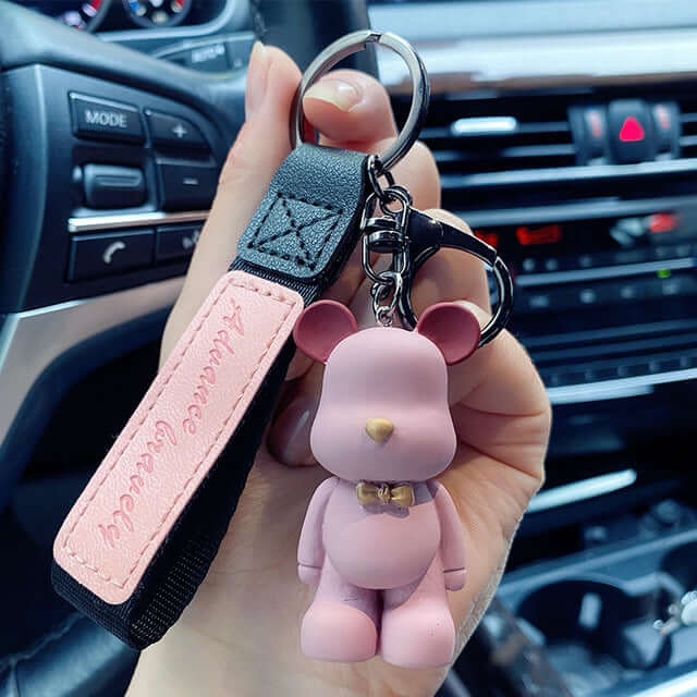 Mr Bear Keychain Kawai Cartoon Animal