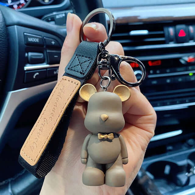 Mr Bear Keychain Kawai Cartoon Animal