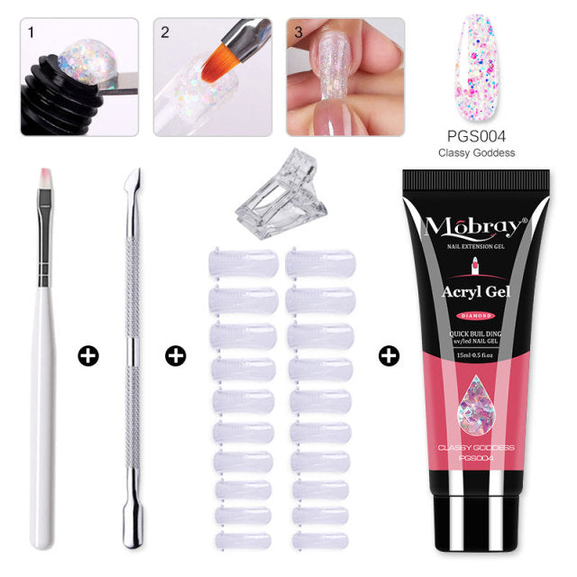 Fashion Minimalist Nail Art Set Gel Pro