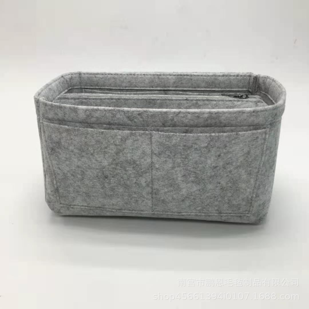 Multifunctional Felt Storage Bag Felt Bag Middle Bag Large Capacity Ladies Toiletry Bag