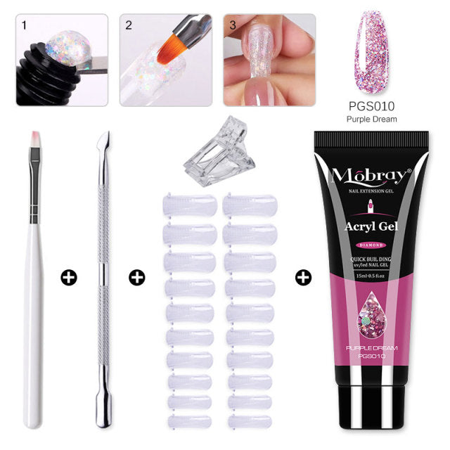 Fashion Minimalist Nail Art Set Gel Pro