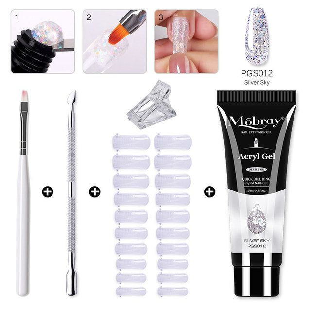 Fashion Minimalist Nail Art Set Gel Pro