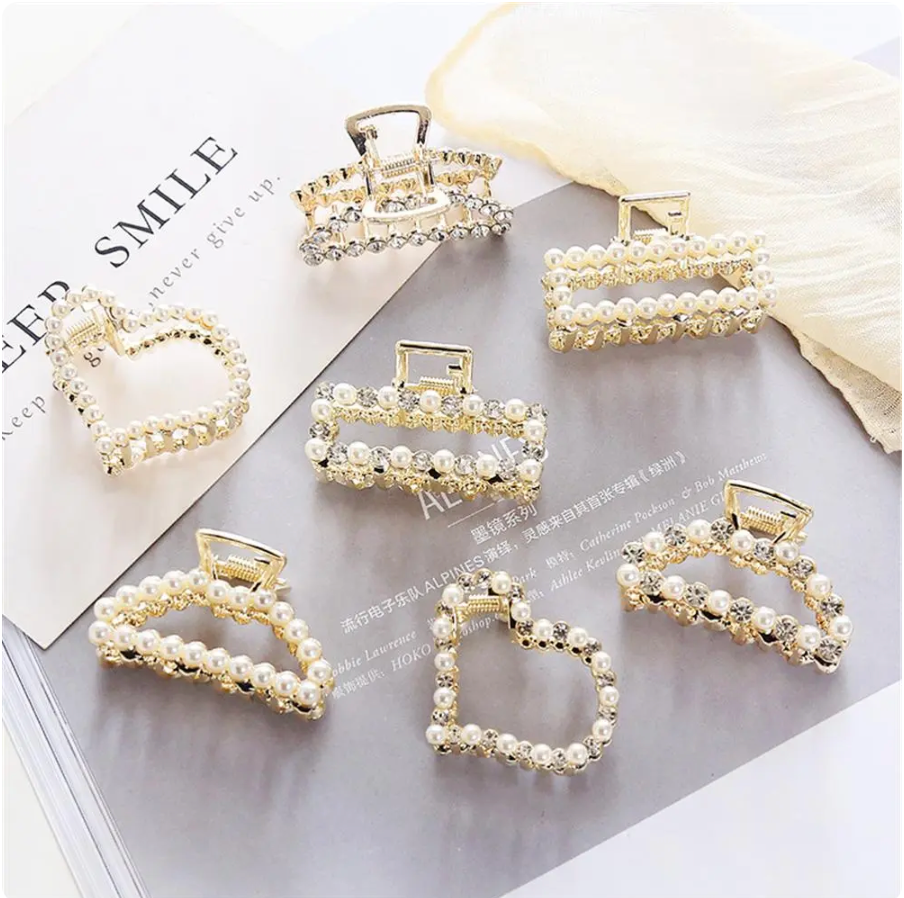 Elegant Pearl Hairpins Hair Clips