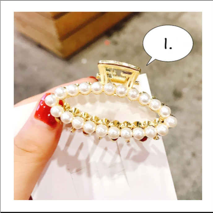 Elegant Pearl Hairpins Hair Clips