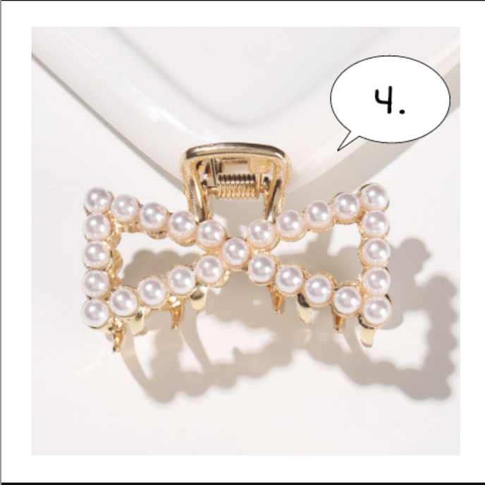 Elegant Pearl Hairpins Hair Clips