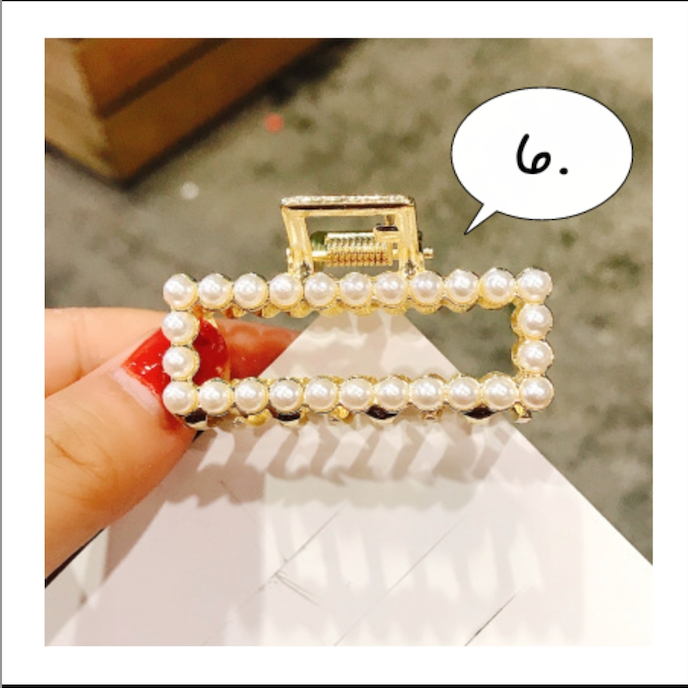Elegant Pearl Hairpins Hair Clips