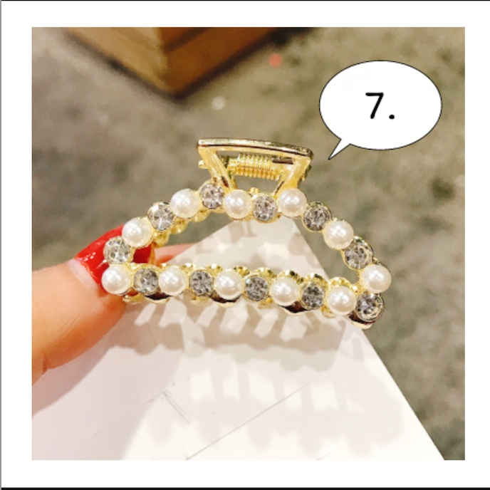 Elegant Pearl Hairpins Hair Clips