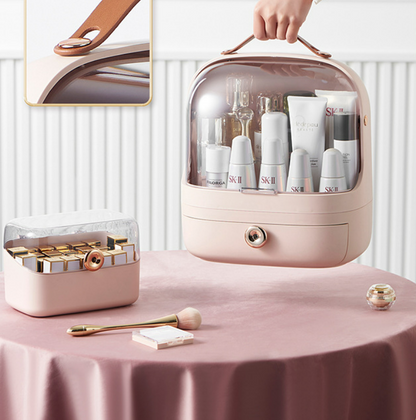Cosmetics Storage Box Desktop Dustproof Skin Care Products Lipstick Blush